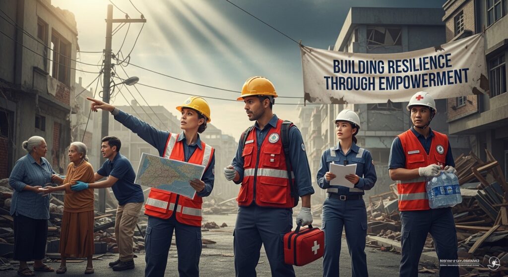 Disaster management crew: Building Resilience through Empowerment