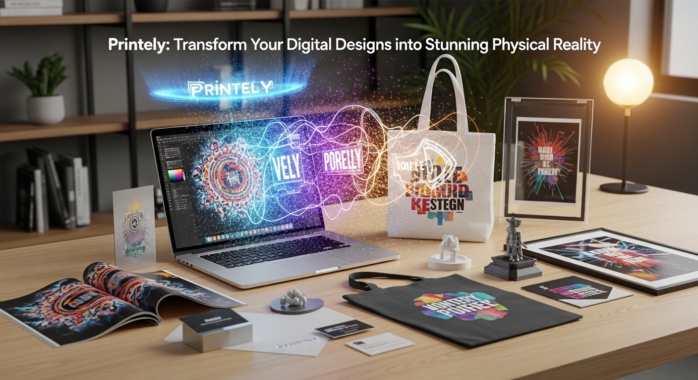 Printely offers an innovative solution for anyone looking to bring their digital designs into the physical world. With its user-friendly...